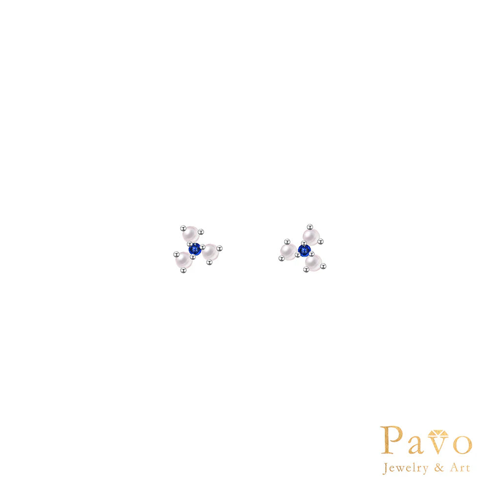 Pavo Art Nouveau Earring Series