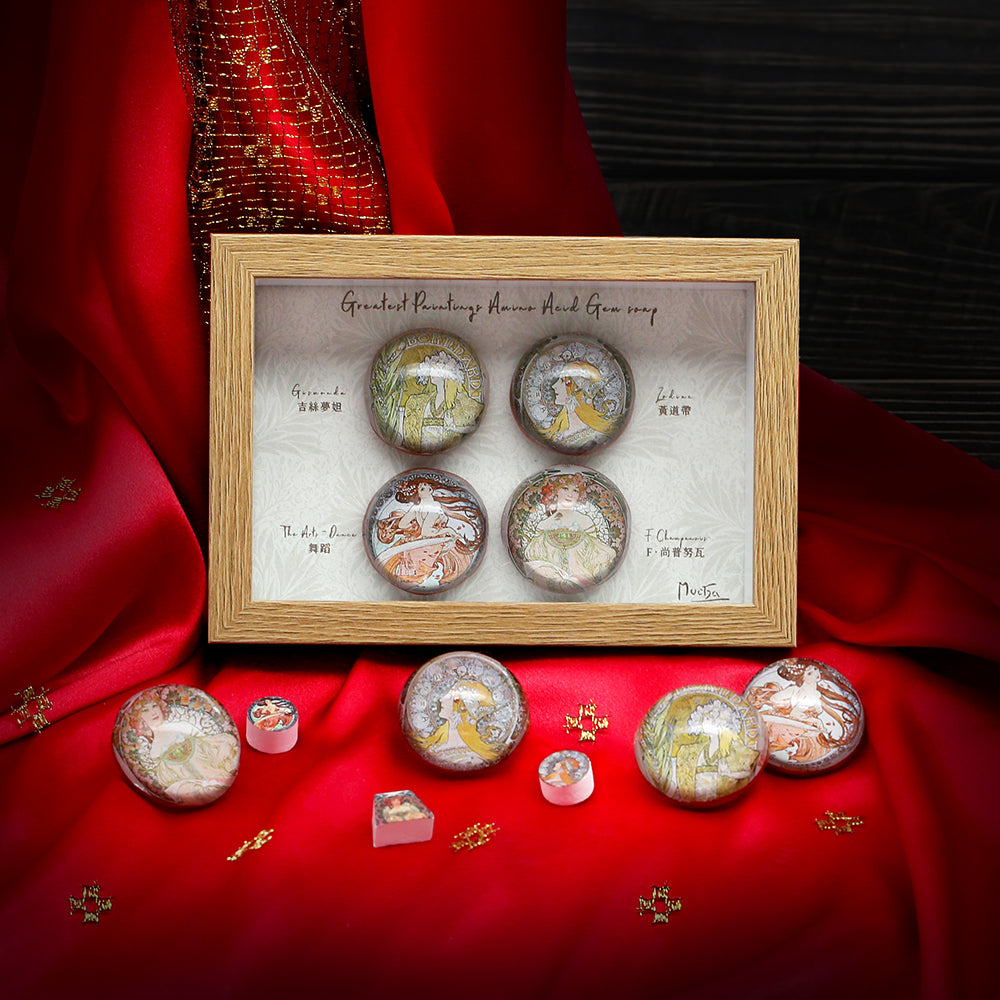 Alphonse Mucha’s F. Champenois Art Gem Soap