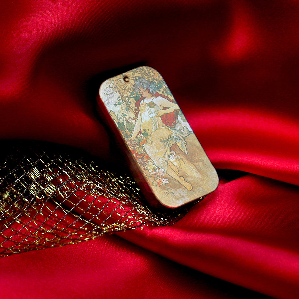 Alphonse Mucha “The Four Seasons – Autumn” Solid Perfume