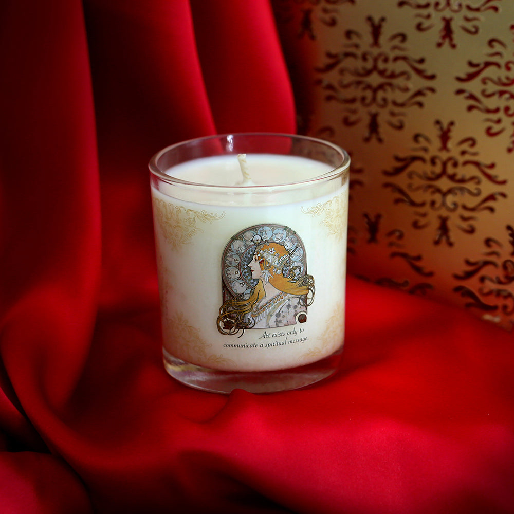 Alphonse Mucha’s Zodiac Signature Classic Candle