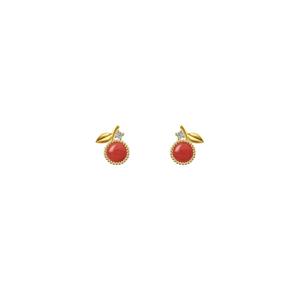 Blossoming Fruit Earrings