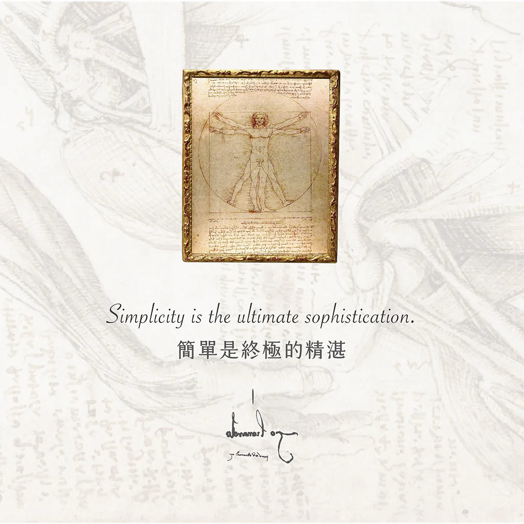 Da Vinci's "Vitruvian Man" Signature Classic Candle