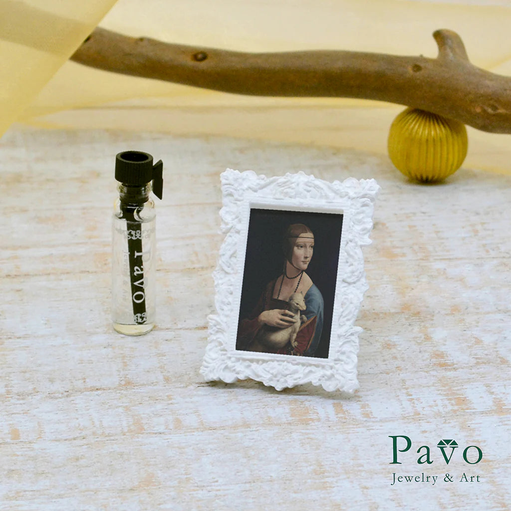 Da Vinci’s “Lady with an Ermine” Art Diffuser Stone