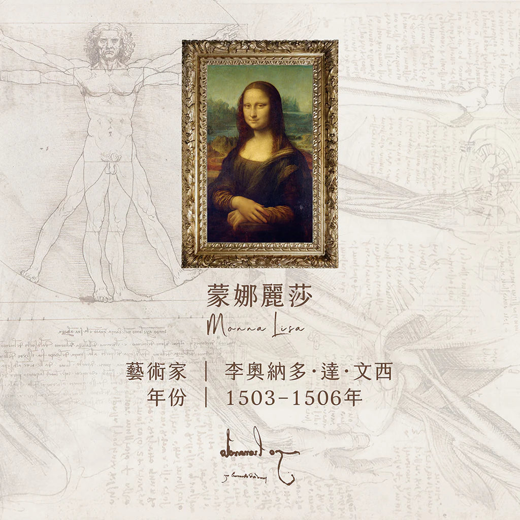 Da Vinci’s “Mona Lisa” Art Diffuser Stone