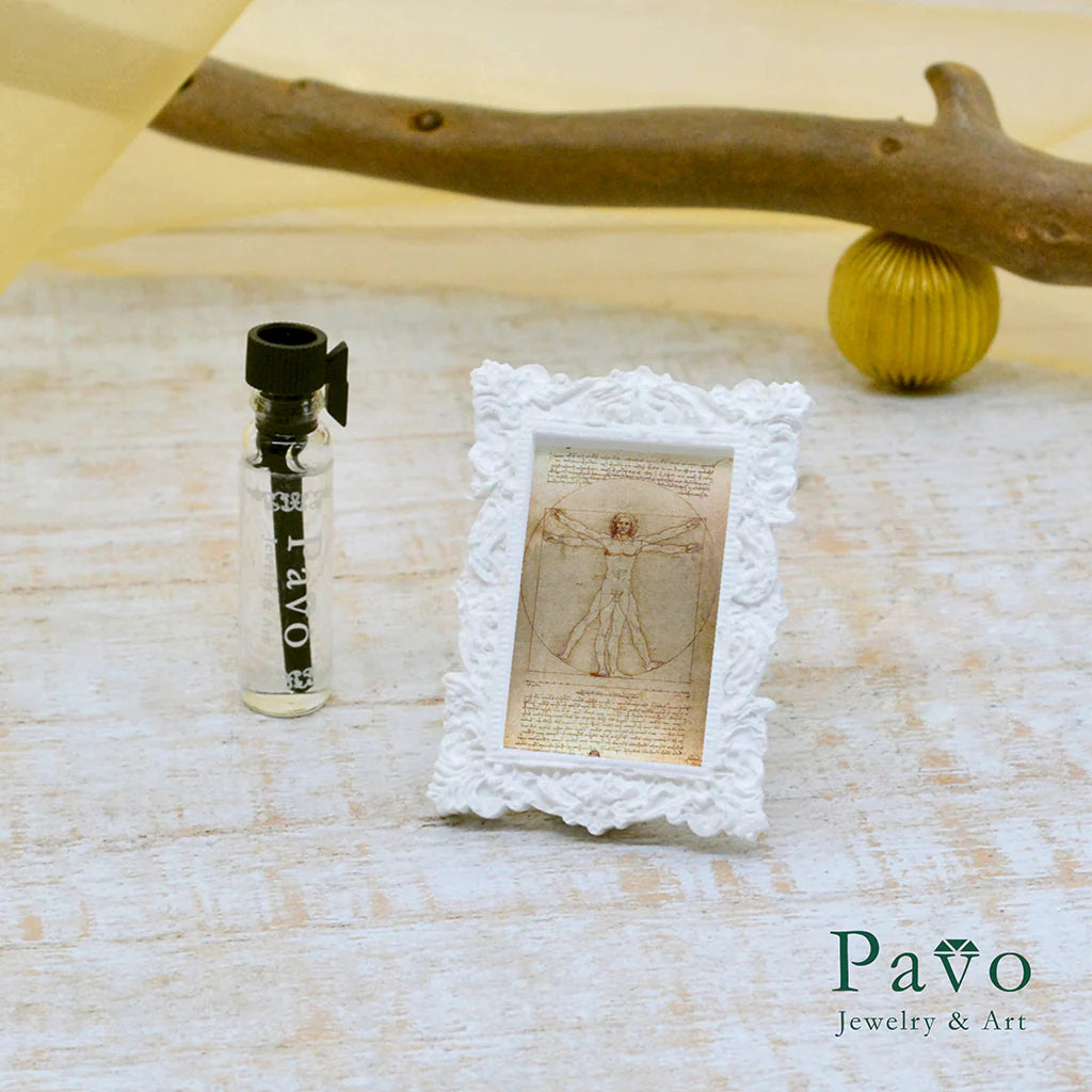 Da Vinci’s “Vitruvian Man” Art Diffuser Stone