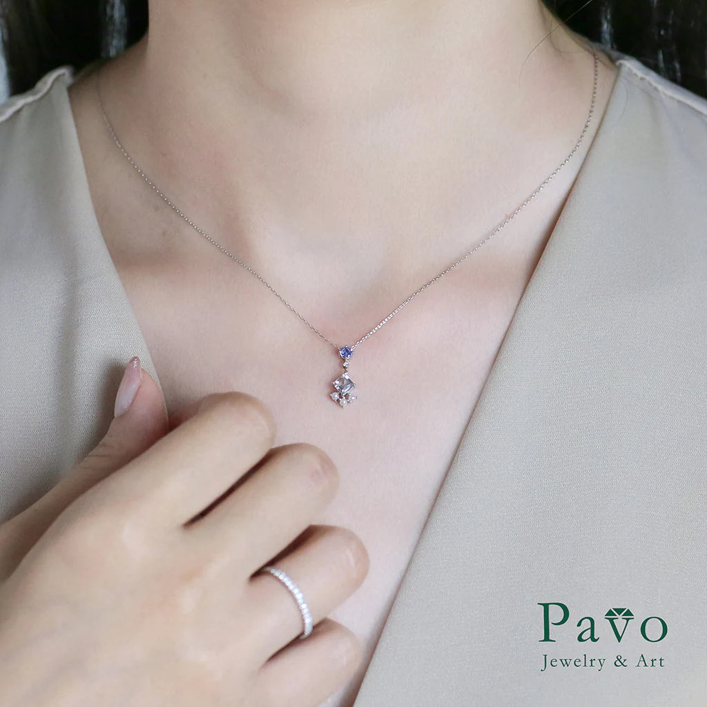 Eternal Radiance of Facets Necklace