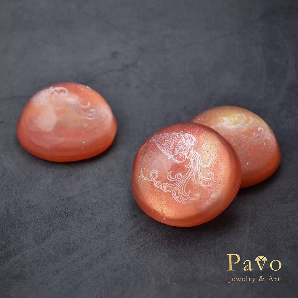 Aquarius Art Gemstone Soap