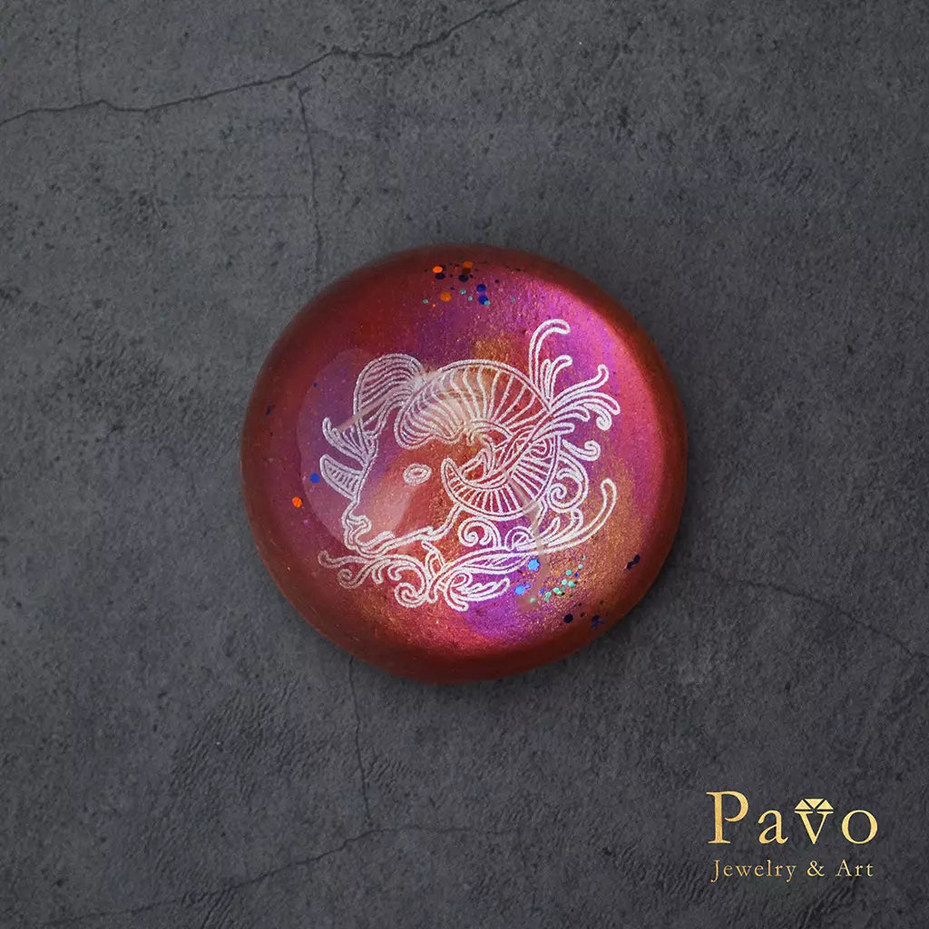 Aries Art Gemstone Soap