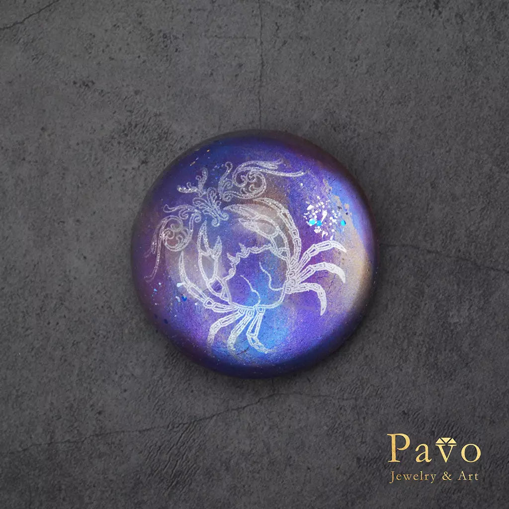 Cancer Art Gemstone Soap