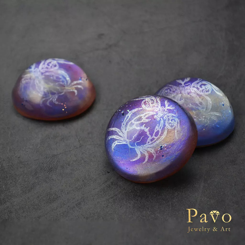 Cancer Art Gemstone Soap