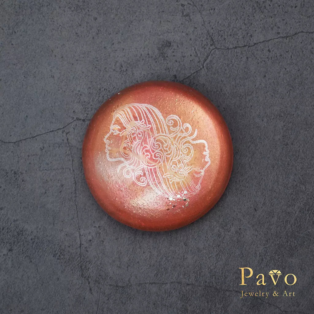 Gemini Art Gemstone Soap