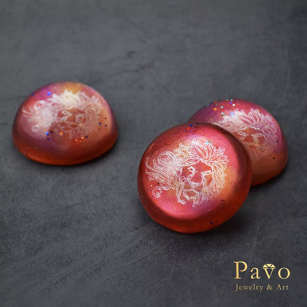 Leo Art Gemstone Soap