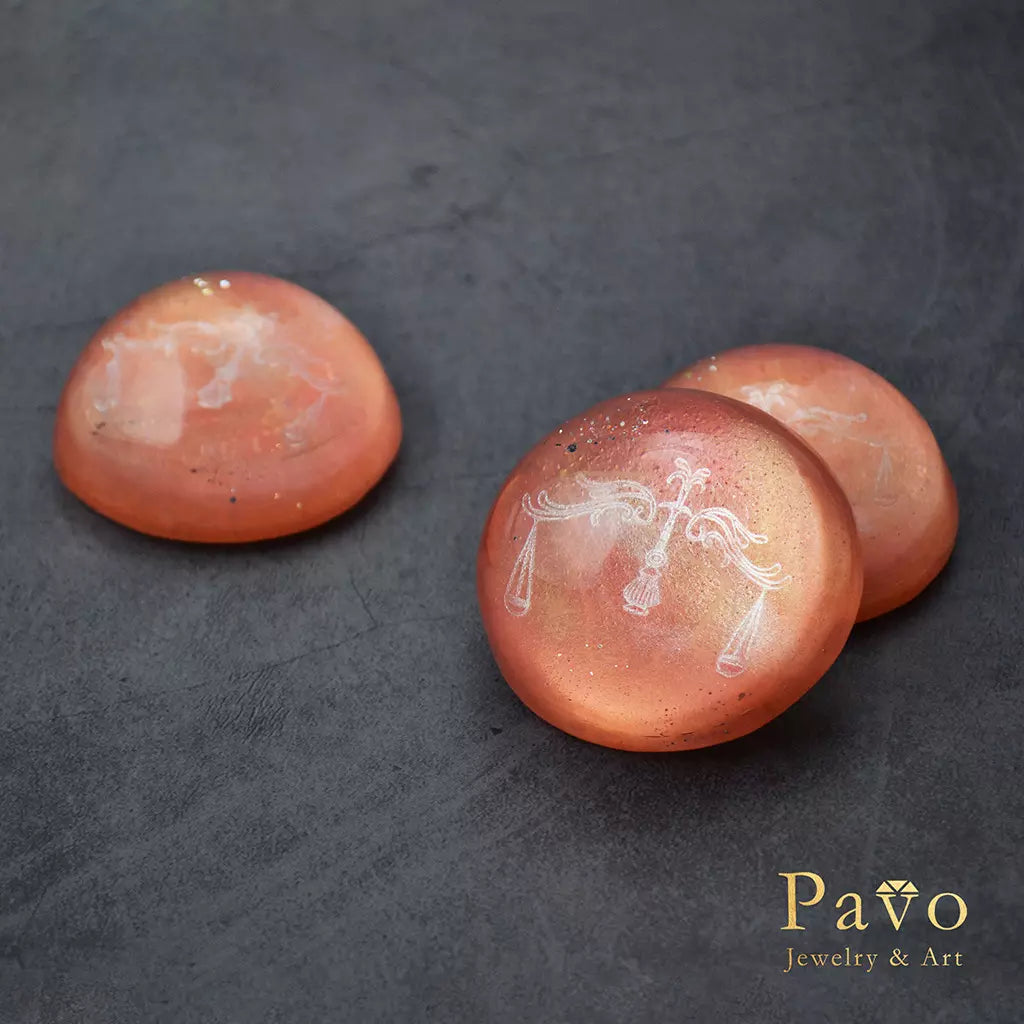 Libra Art Gemstone Soap