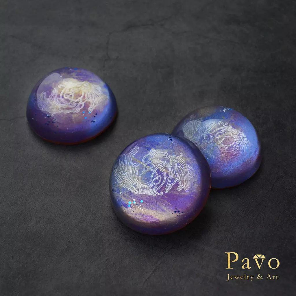 Pisces Art Gemstone Soap
