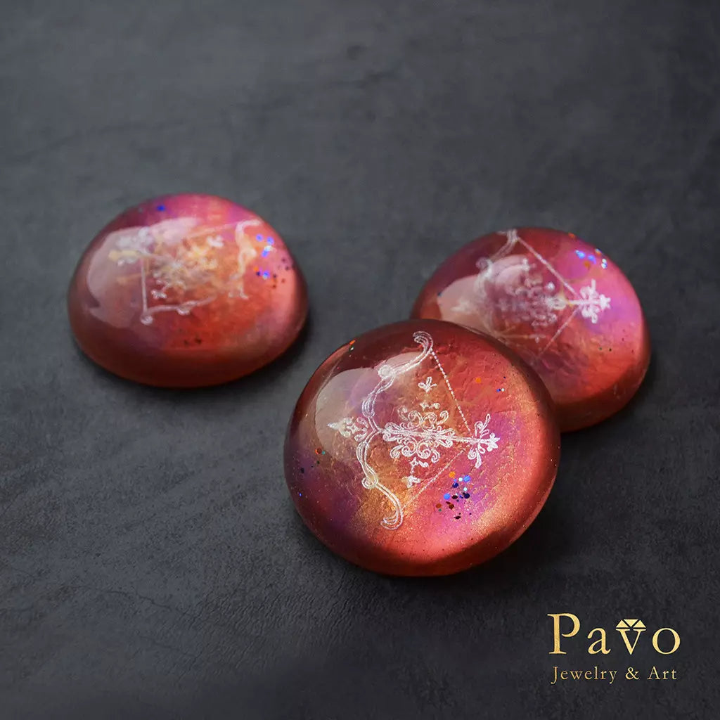 Sagittarius Art Gemstone Soap