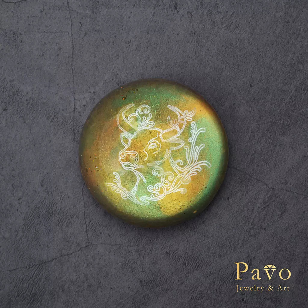 Taurus Art Gemstone Soap