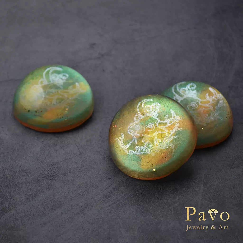 Taurus Art Gemstone Soap