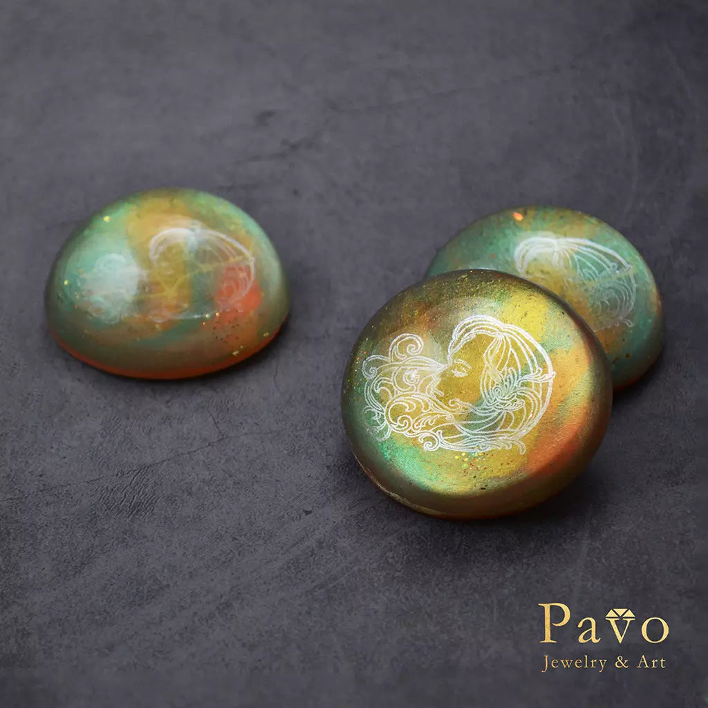 Virgo Art Gemstone Soap