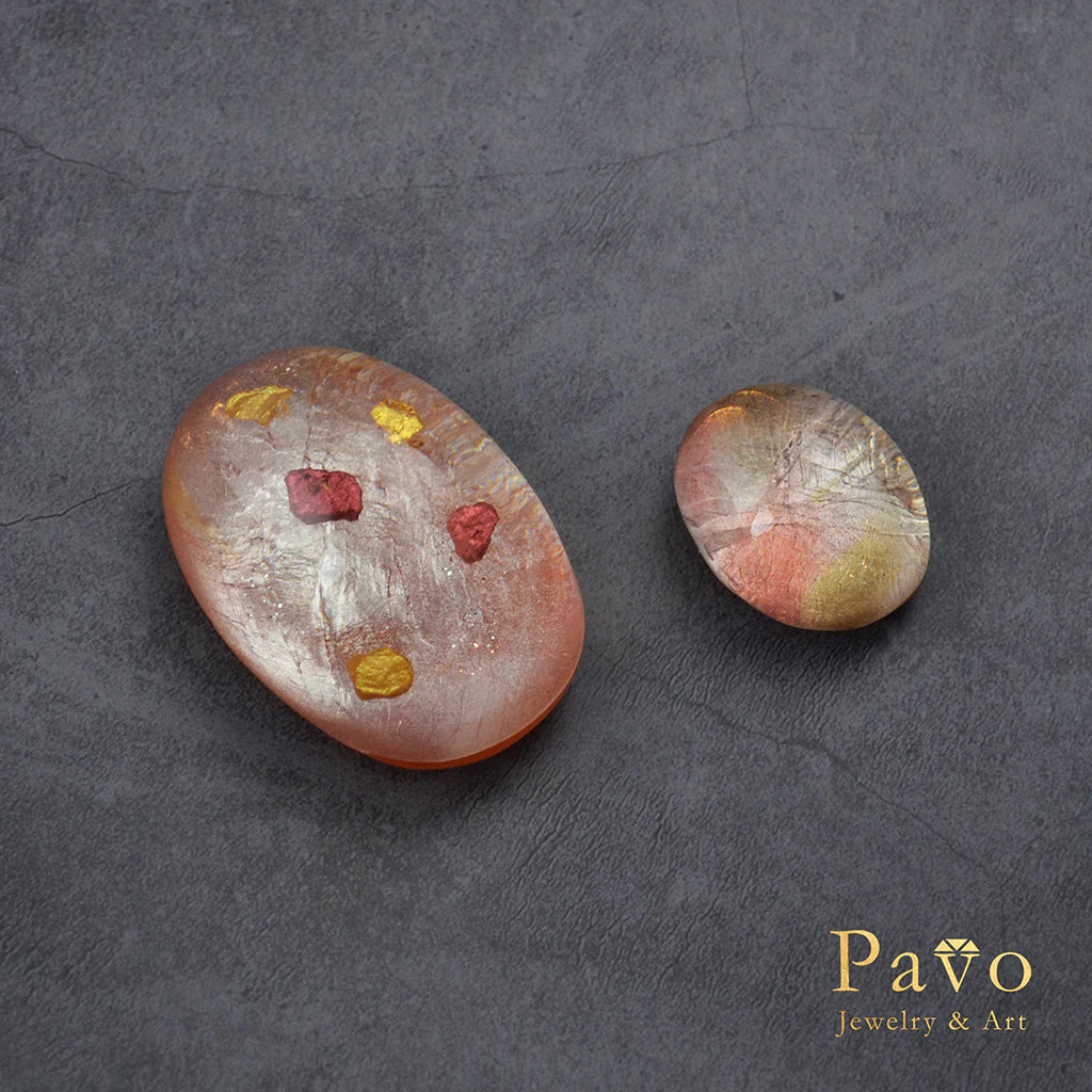 April Birthstone "Diamond" Art Gemstone Soap