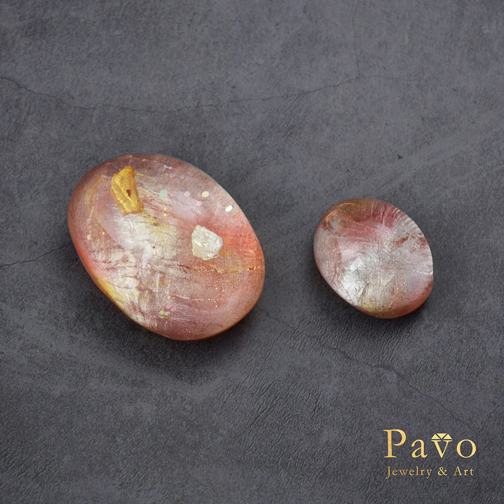 June Birthstone "Pearl" Art Gemstone Soap