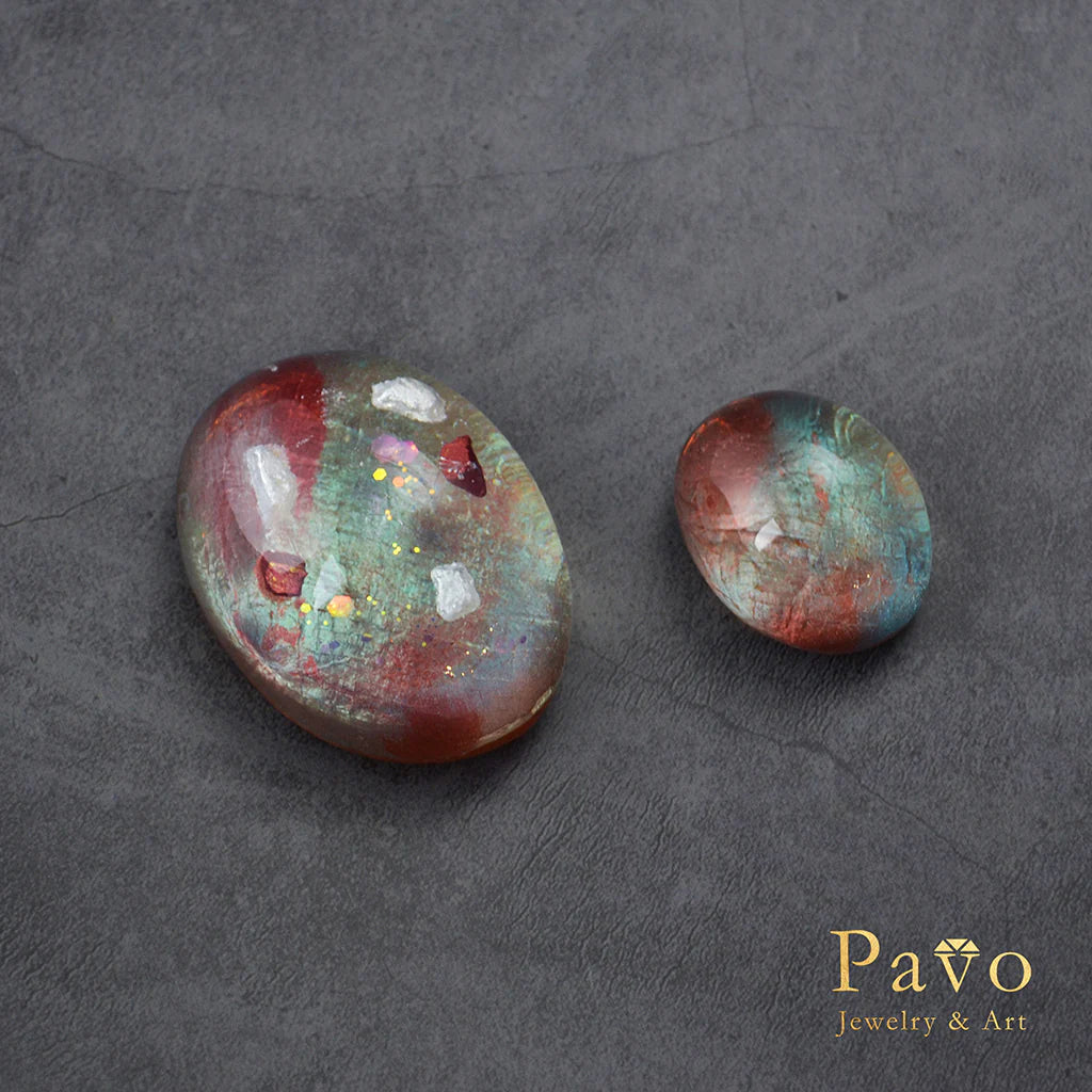 March Birthstone "Aquamarine" Art Gemstone Soap