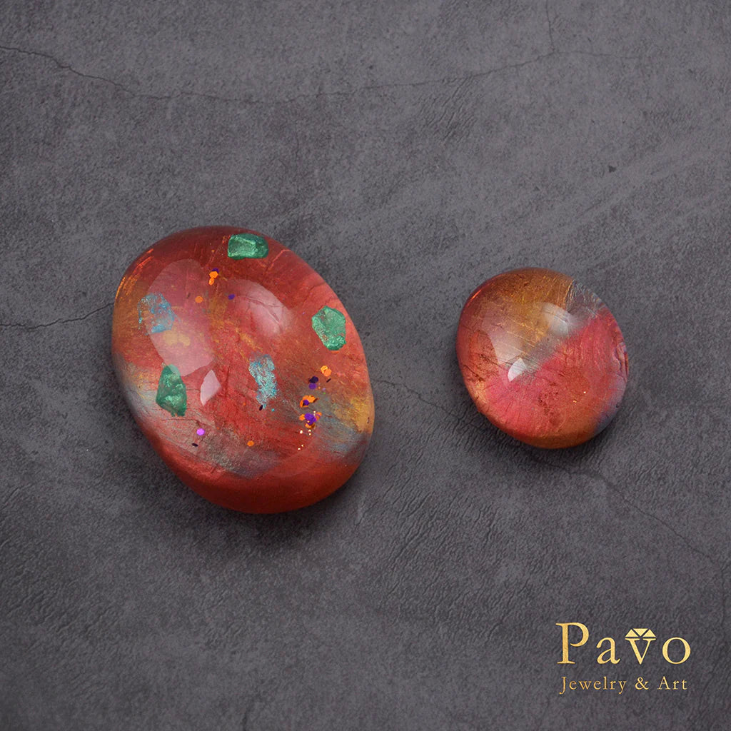 October Birthstone "Tourmaline" Art Gemstone Soap