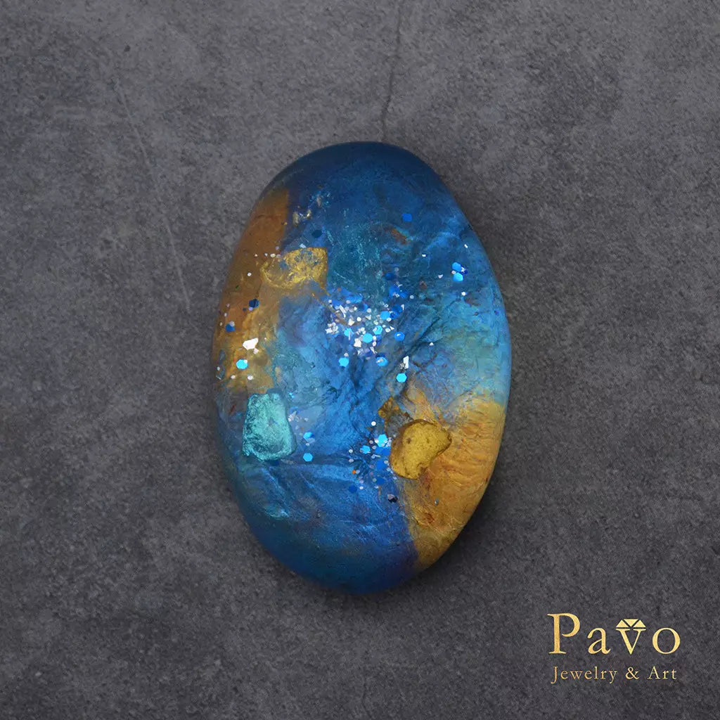 September Birthstone "Sapphire" Art Gemstone Soap