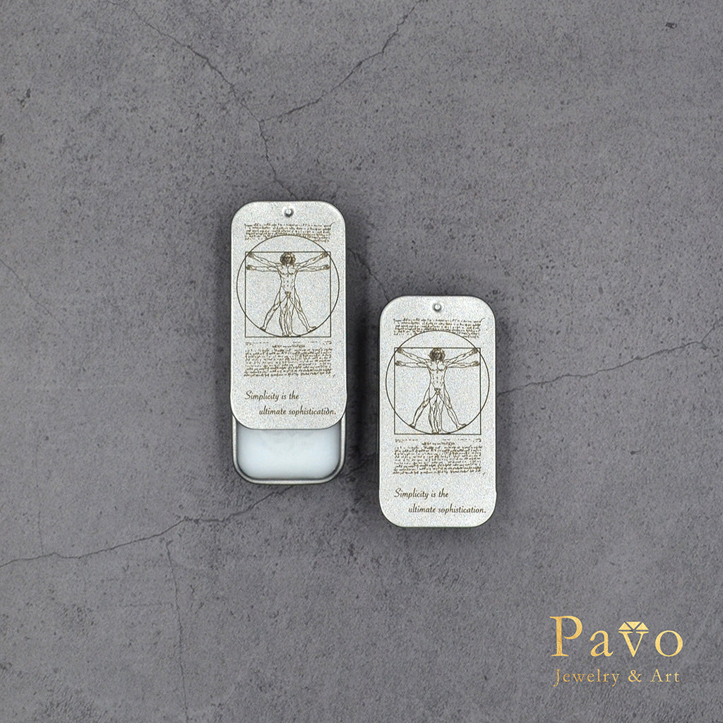 Leonardo da Vinci “Vitruvian Man” Solid Perfume