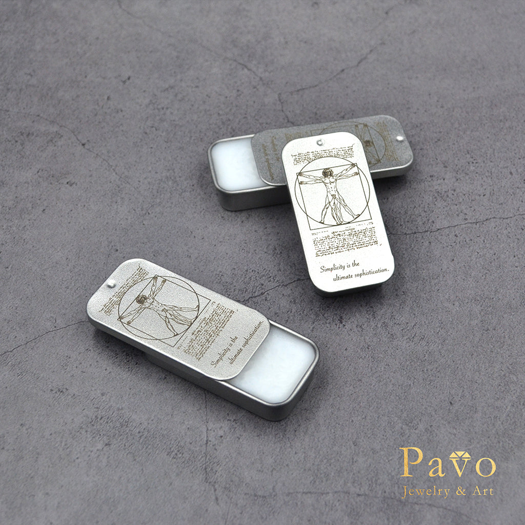 Leonardo da Vinci “Vitruvian Man” Solid Perfume