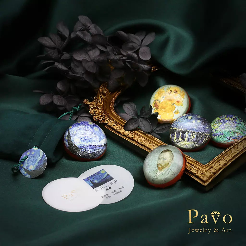 Van Gogh's "Twelve Sunflowers" Art Gemstone Soap