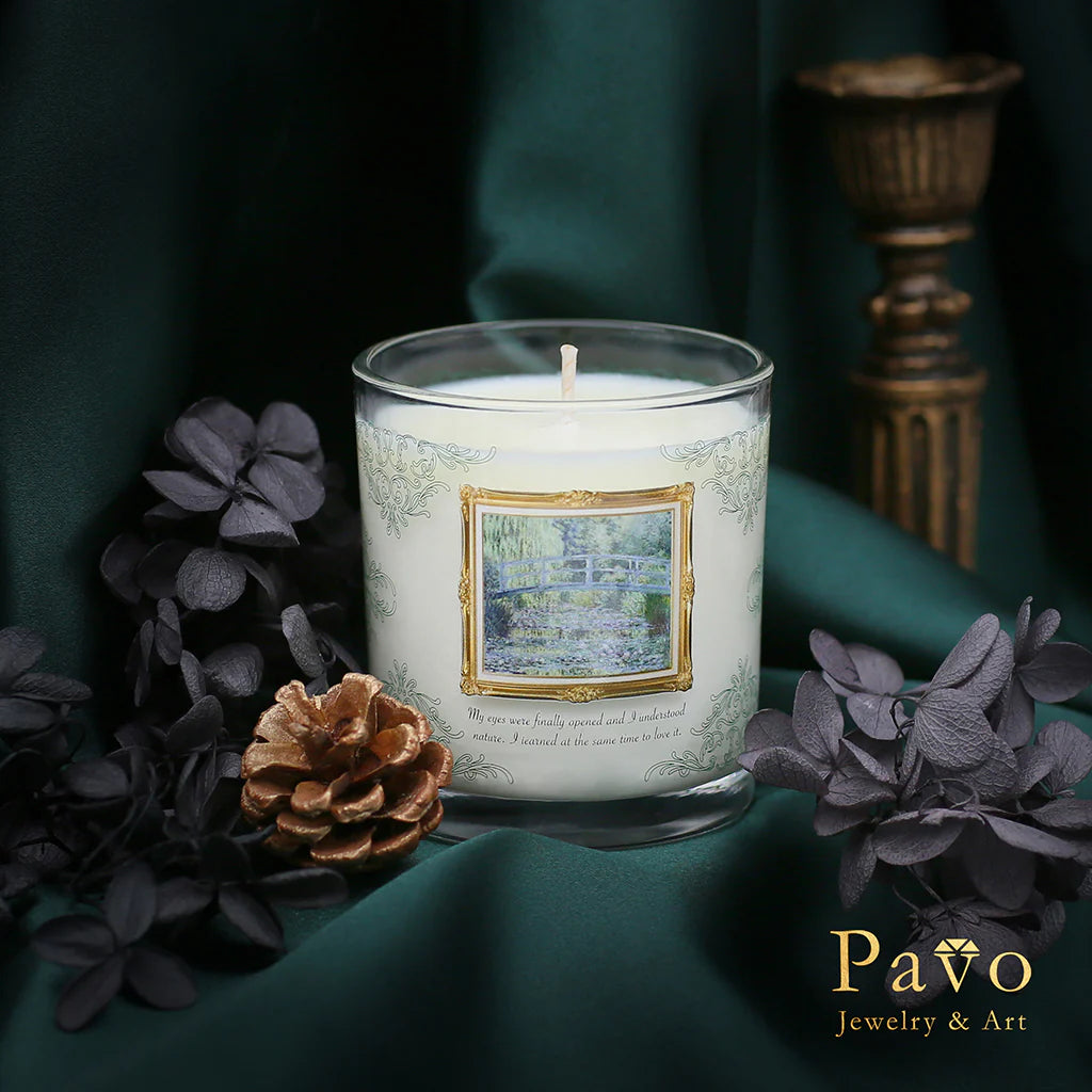 Monet's "Water Lilies and Japanese Bridge" Signature Classic Candle