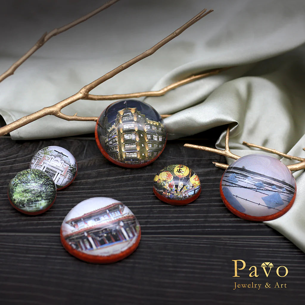 Taiwan "Tainan Scenic Spot Series" Art Gemstone Soap