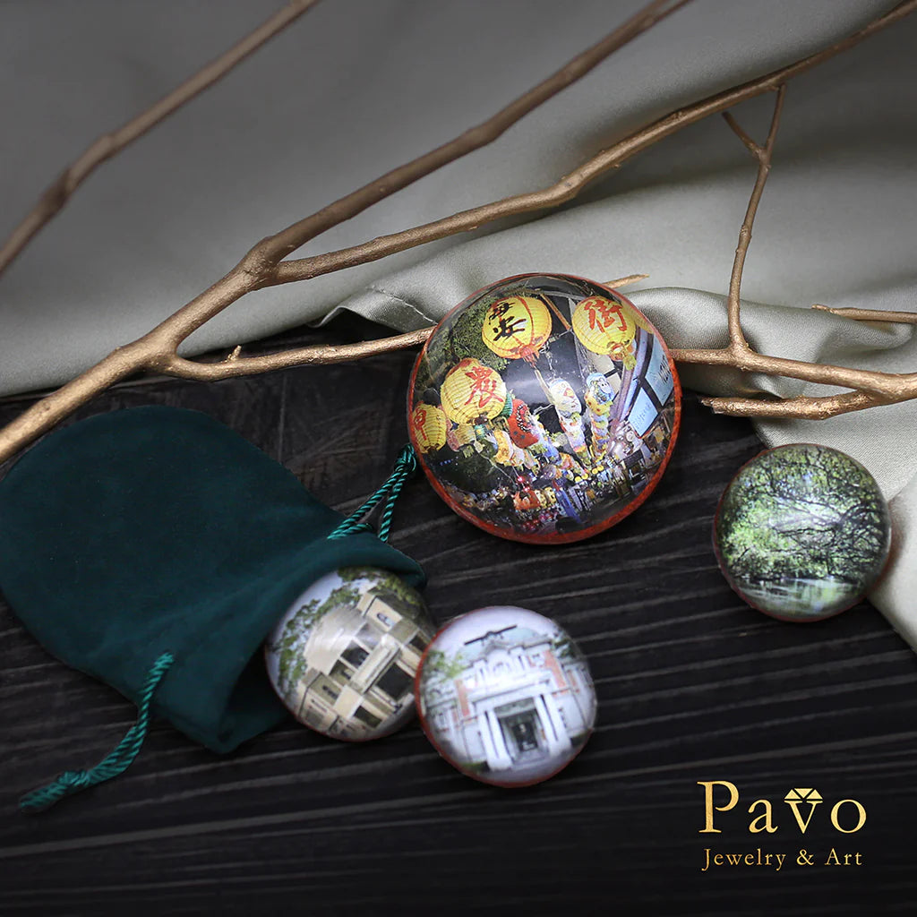 Taiwan "Tainan Scenic Spot Series" Art Gemstone Soap