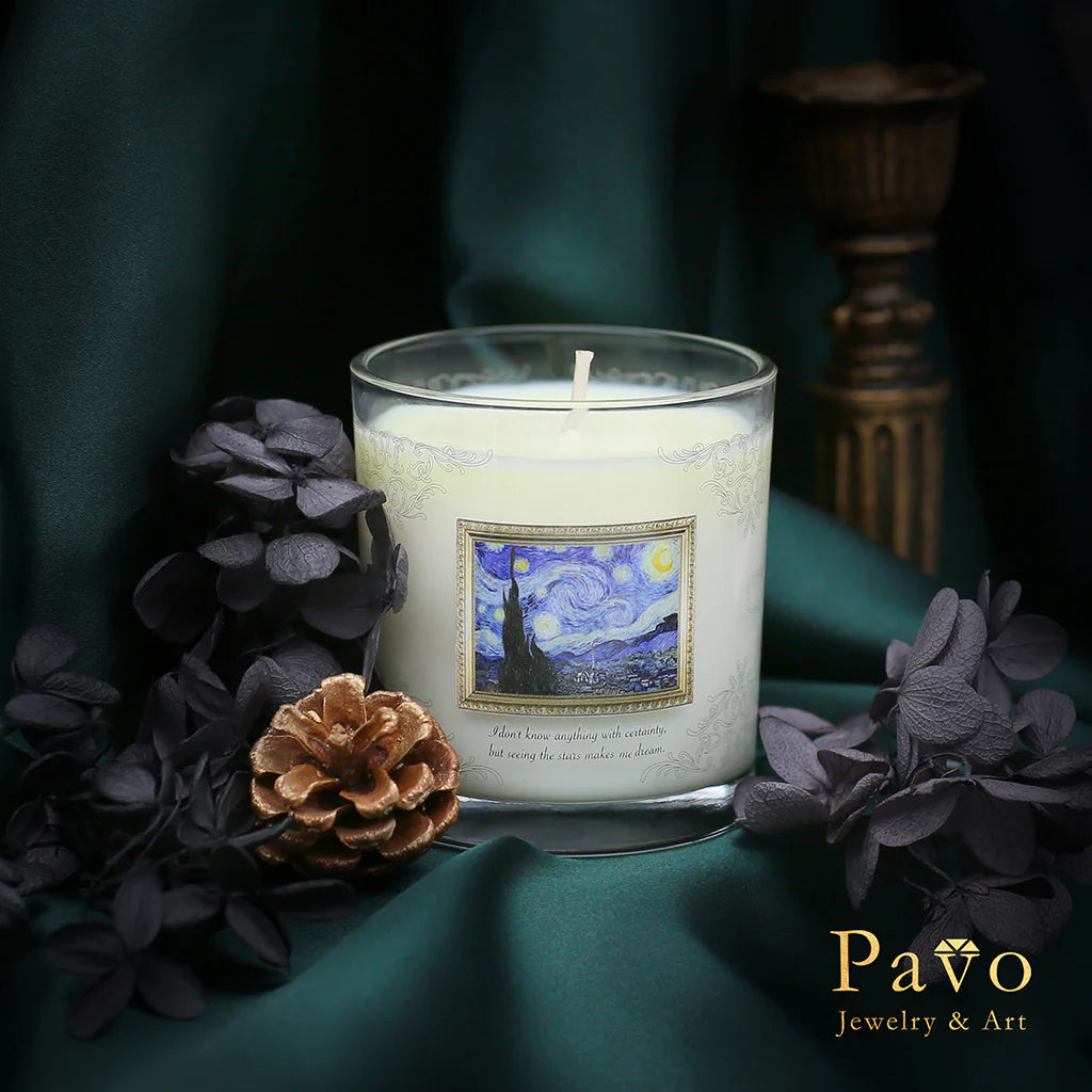 Van Gogh's "The Starry Night" Signature Classic Candle