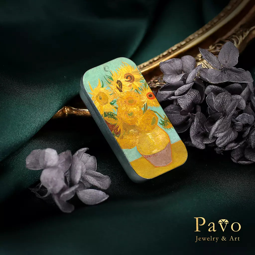 Van Gogh’s "Twelve Sunflowers" Solid Perfume