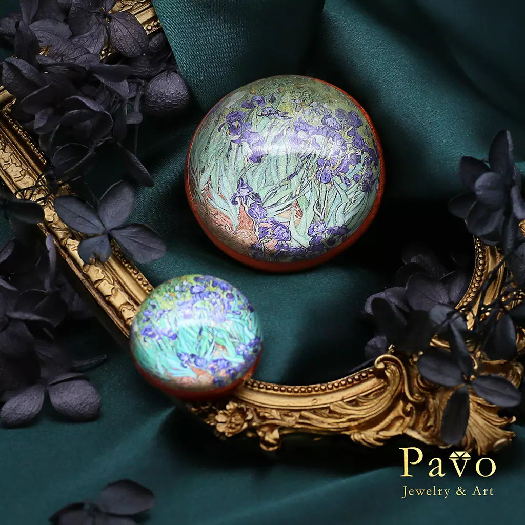 Van Gogh's "Irises" Art Gemstone Soap